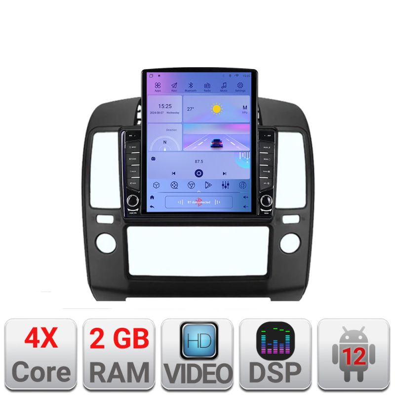 Navigatie Nissan Navara Pathfinder 2005-2010 K-nav5 ecran tip TESLA 9.7