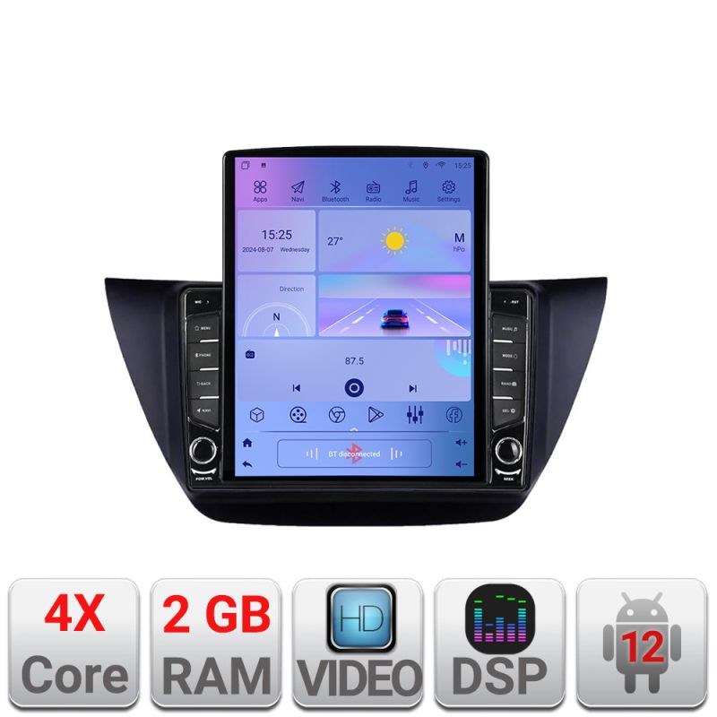 Navigatie Mitubishi Lancer 2001-2007 K-lancer07 ecran tip TESLA 9.7