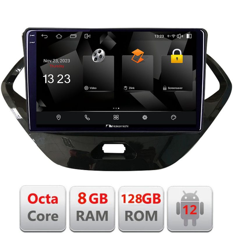Navigatie Ford KA 2015-2020 Android radio gps internet octa core 8+128 carplay android auto