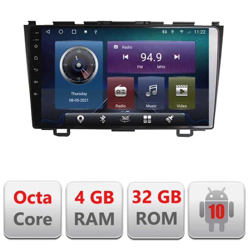 Navigatie Honda CR-V C-009 Octa Core cu Android Radio Bluetooth Internet GPS WIFI 4+32GB