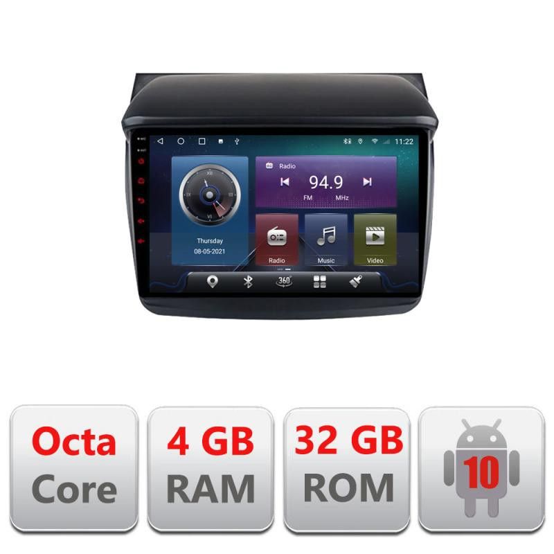 Navigatie Mitsubishi L200 2006-2014 C-094 Octa Core cu Android Radio Bluetooth Internet GPS WIFI 4+32GB