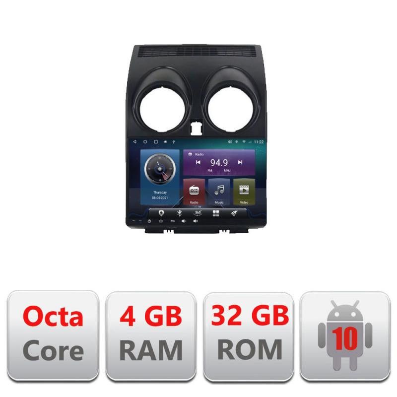 Navigatie Nissan Qashqai C-499 Octa Core cu Android Radio Bluetooth Internet GPS WIFI 4+32GB