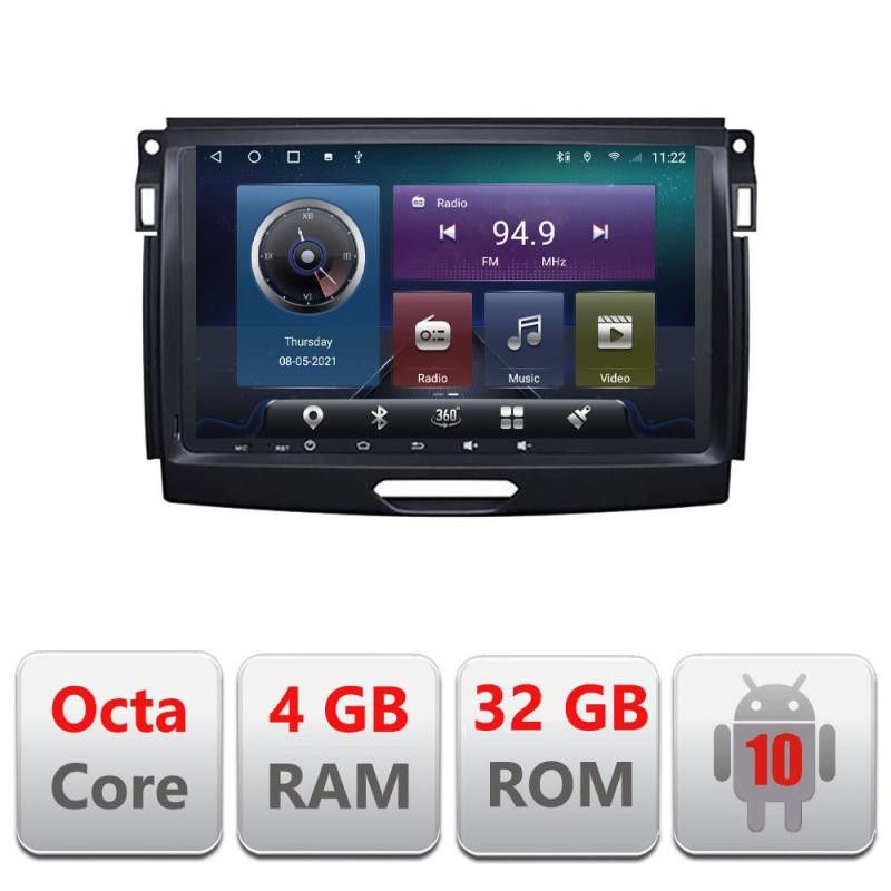 Navigatie Ford Ranger C-574 Octa Core cu Android Radio Bluetooth Internet GPS WIFI 4+32GB