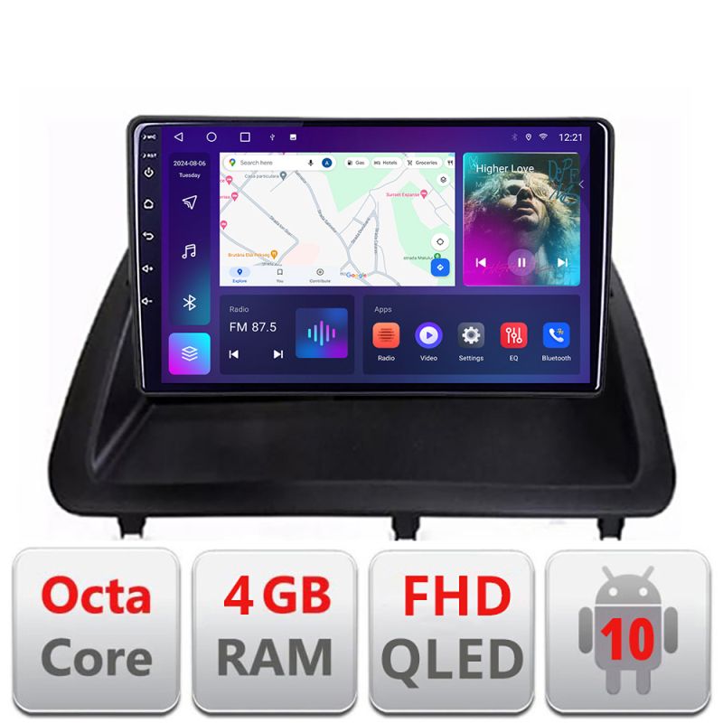 Navigatie Lexus CT intre anii 2011-2018 Android Ecran QLED octa core 4+64 carplay android auto KIT-CT+EDT-E309V3