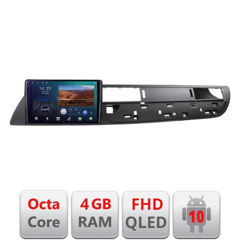 Navigatie citroen c5 2008-2017 b-c5 android ecran qled octa core 4+64 carplay android auto kit-c5+edt-e310v3