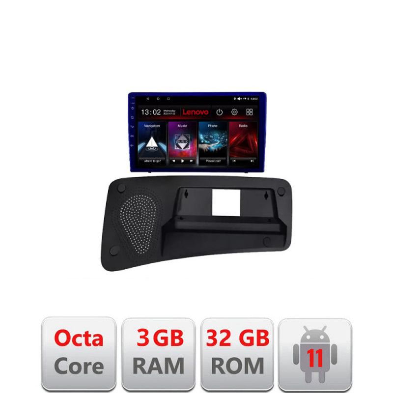 Navigatie Volvo S80 2006-2017 Octa Core cu Android Radio Bluetooth Internet GPS WIFI DSP 3+32 GB 4G KIT-S80-200 LENOVO LITE