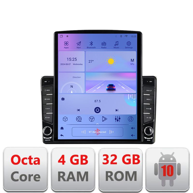 Navigatie Audi A4 B6 G-050 ecran tip TESLA 9.7