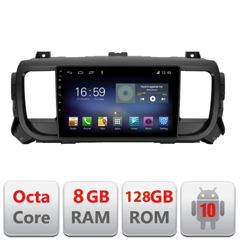 Navigatie Citroen Jumpy Toyota Proace Peugeot Traveller F-jumpy16 Octa Core cu Android Radio Bluetooth Internet GPS WI v1