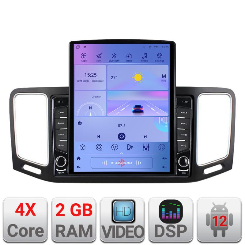 Navigatie VW Sharan 2011-2020 K-SHARAN ecran tip TESLA 9.7