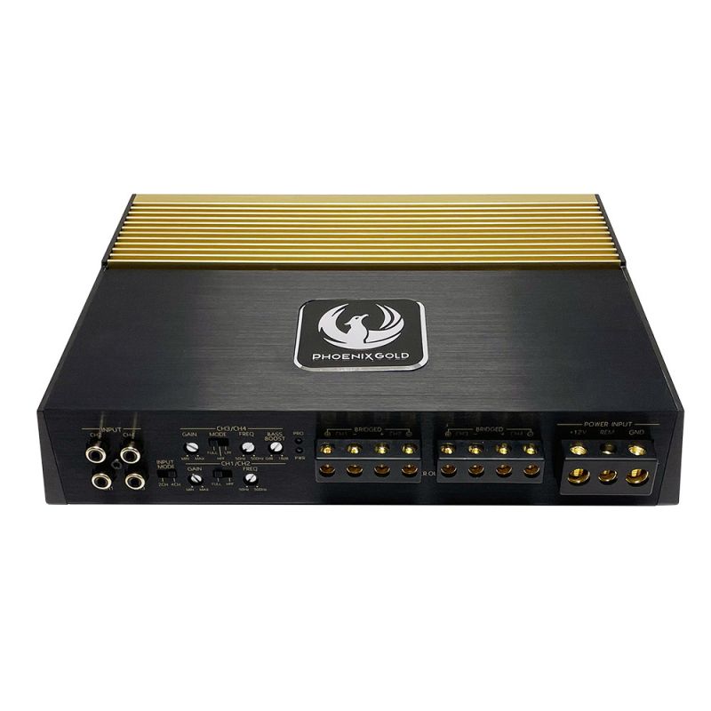 Amplificatoare Phoenix Gold ZQ5004 4x85W RMS 4 Ohm / 4x130W RMS, 2 Ohm, Class A/B, Editie limitata