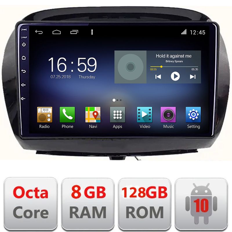 Navigatie dedicata Lenovo Honda FR-V 2004-2009 Android radio gps internet Octa Core 4+64 LTE KIT-fr-v+EDT-E609