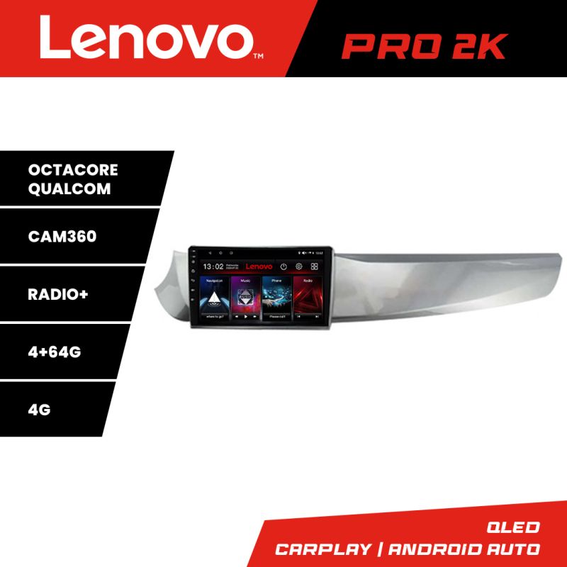 Navigatie Alfa Romeo Giulietta 2010-2014 Android radio gps internet 8 core QLED 2K 4+64 360 Lenovo
