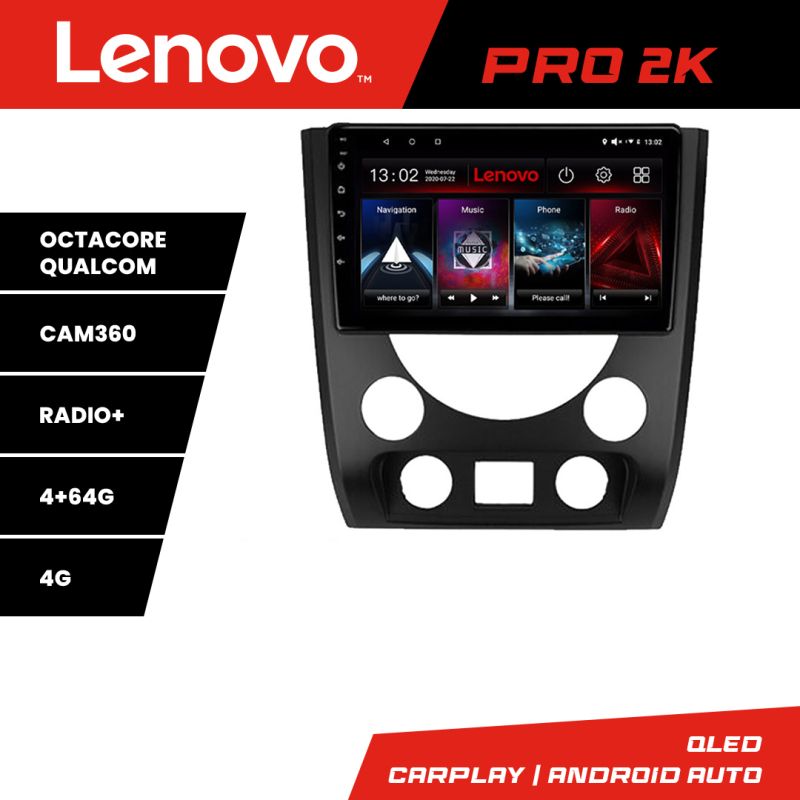Navigatie Ssangyong rexton 2013-2016 Android radio gps internet 8 core QLED 2K 4+64 360 Lenovo