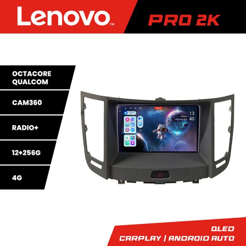 Navigatie Infinity FX intre anii 2009-2012 Android radio gps internet 8 core QLED 2K 12+256 360 Lenovo