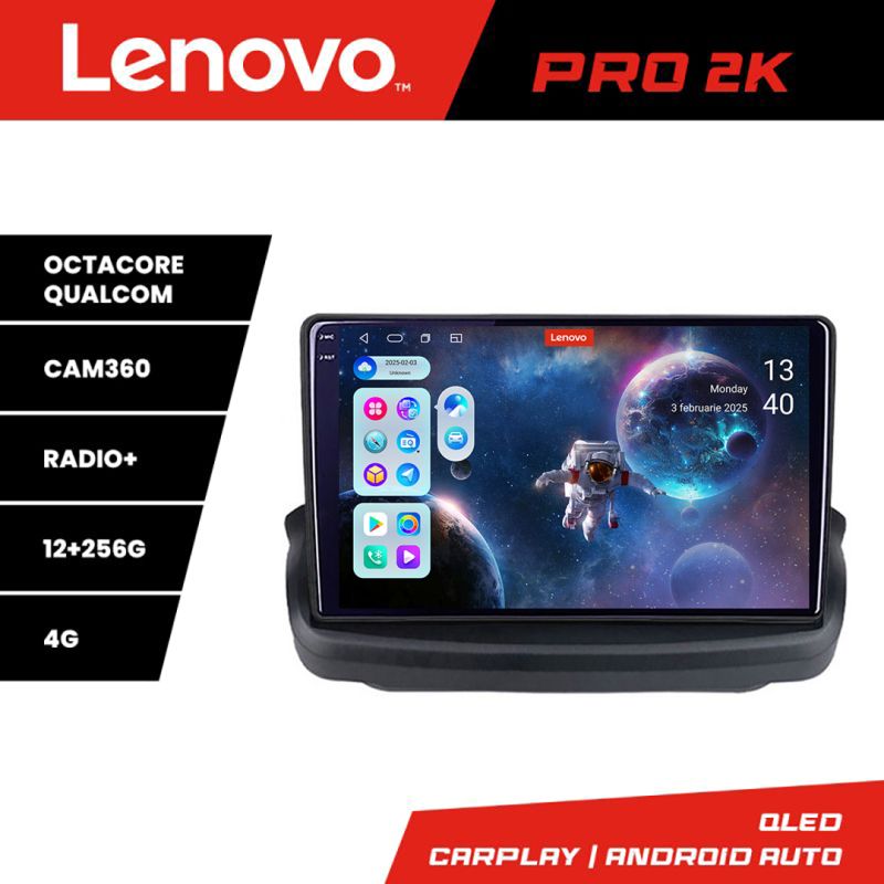 Navigatie Hyundai Genesis 8 core QLED 2K 12+256 360 Android Waze USB Navigatie Internet Youtube Radio Lenovo