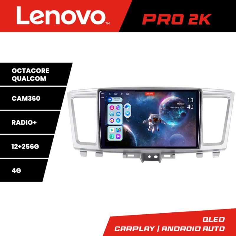 Navigatie Infinity QX60 2014-2020 Android radio gps internet 8 core QLED 2K 12+256 360 Lenovo