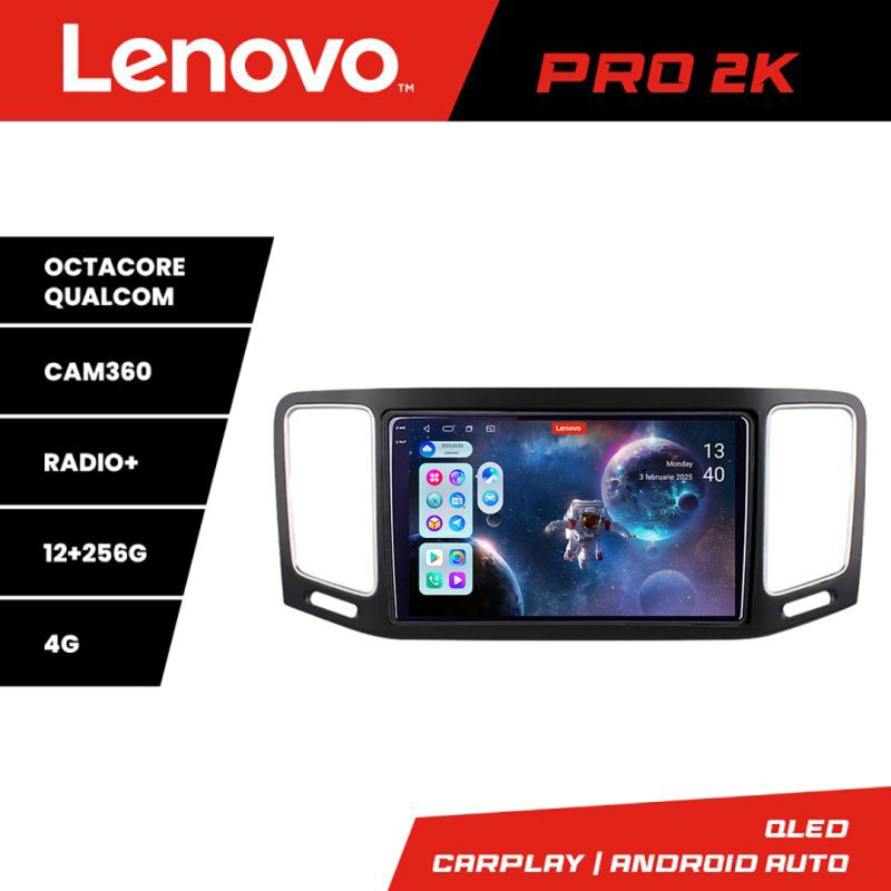 Navigatie VW Sharan 2011-2020 Lenovo Kit-SHARAN 8 core QLED 2K 12+256 360 Android Waze USB Navigatie Internet Youtube Radio v1