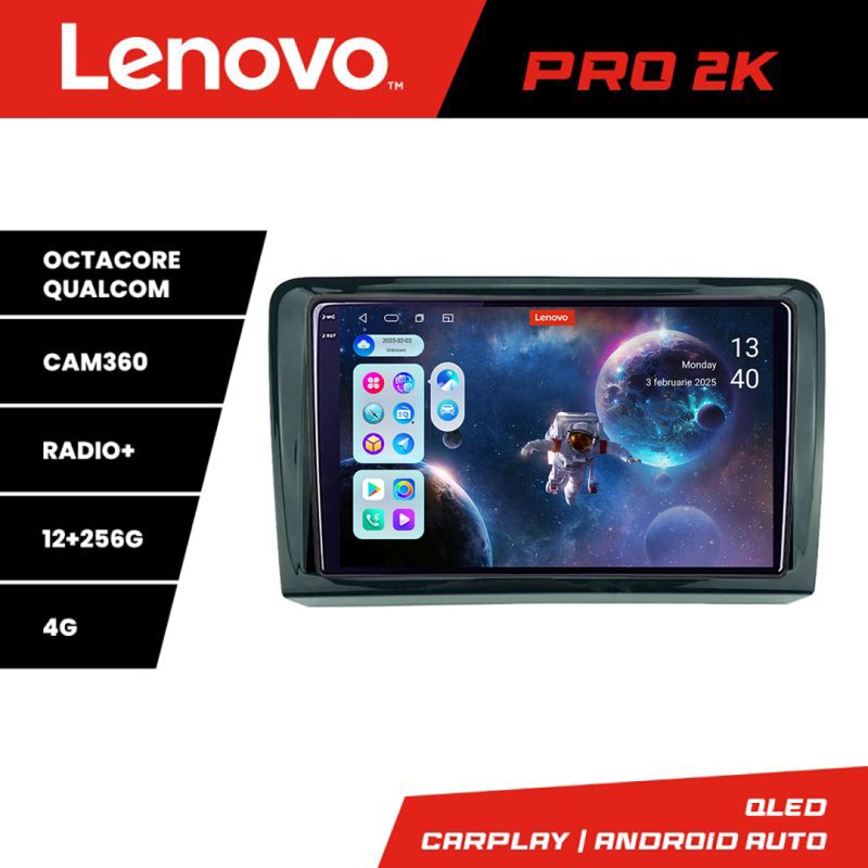 Navigatie Mercedes Viano Vito 2014-2022 Android radio gps internet 8 core QLED 2K 12+256 360 Lenovo