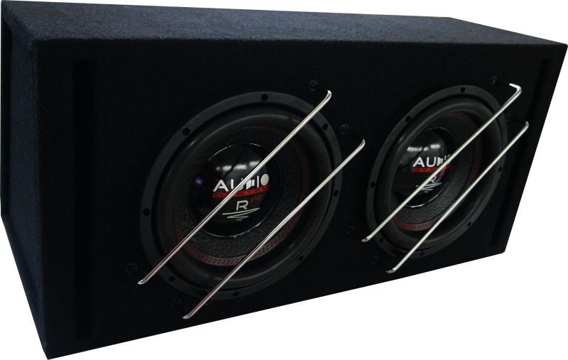 Subwoofer pasiv cu incinta 60L Audio System R 10 EVO BR-2, 800 watts, 2x2 ohm, 2 x 250 mm, 2 x 10