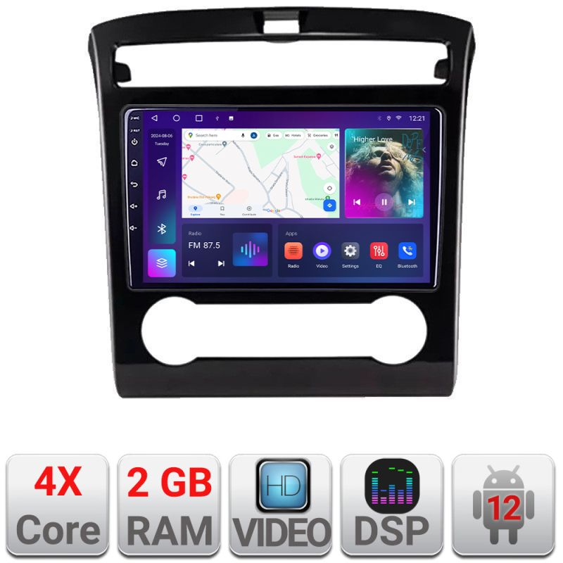 Navigatie Hyundai Tucson 2021- EDOTEC 2+32 GB Android Waze USB Navigatie Internet Youtube Radio