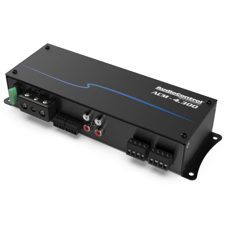 Micro Amplificator 4 canale Audio Control compact ACM-4.300, 4 x 75 watts, in 2 sau 4 ohm, clasa D
