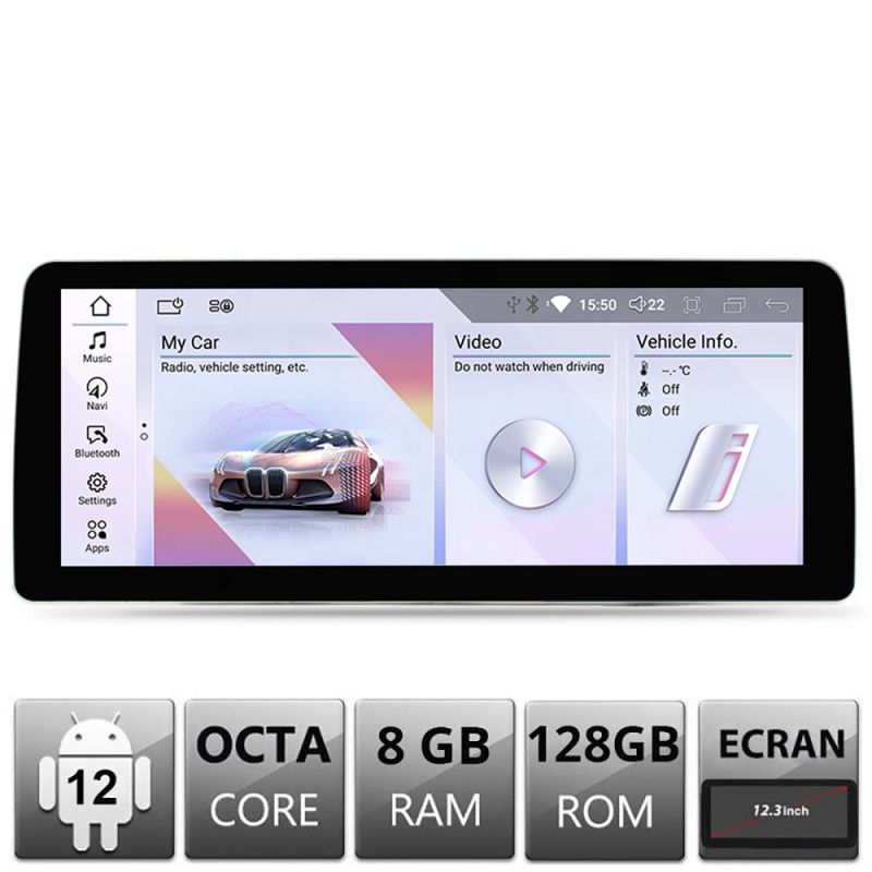 Navigatie dedicata Edotec BMW Z4 E89 masini fara ecran de fabrica Android ecran 12.3