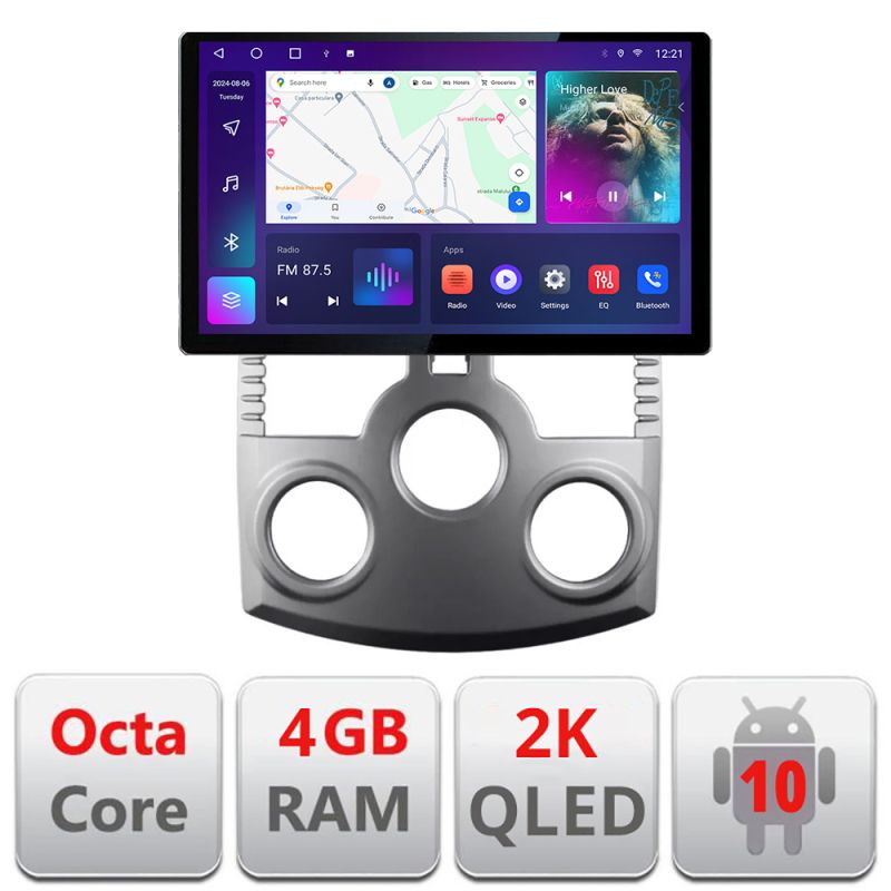 Navigatie dedicata Edonav Daihatsu Terios 2006-2016, Ecran 2K QLED 13
