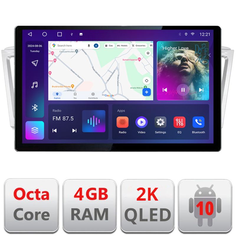 Navigatie dedicata Edonav Infinity QX60 2014-2020, Ecran 2K QLED 13
