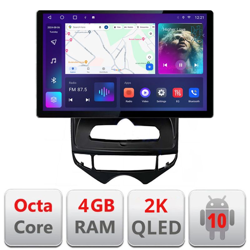 Navigatie dedicata Edonav Hyundai IX20 2010-2019, Ecran 2K QLED 13