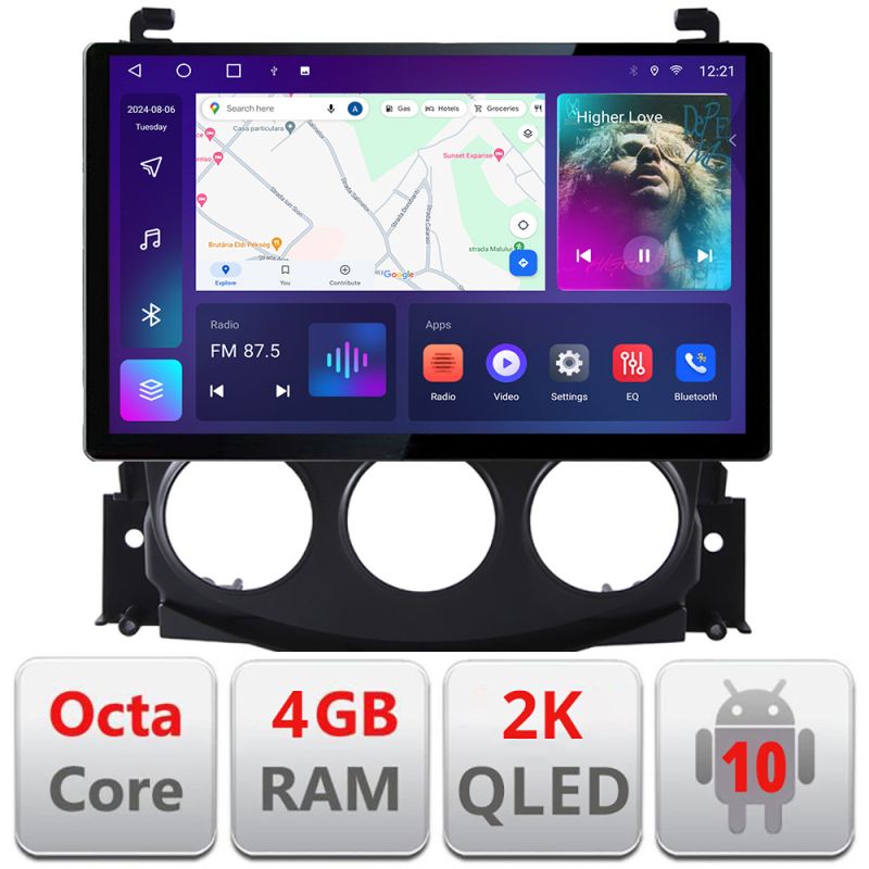 Navigatie dedicata Edonav Nissan 370Z 2008-2012, Ecran 2K QLED 13
