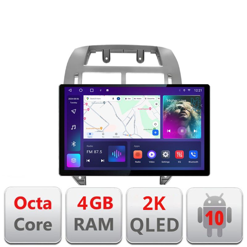 Navigatie dedicata Edonav VW Polo 2004-2011, Ecran 2K QLED 13