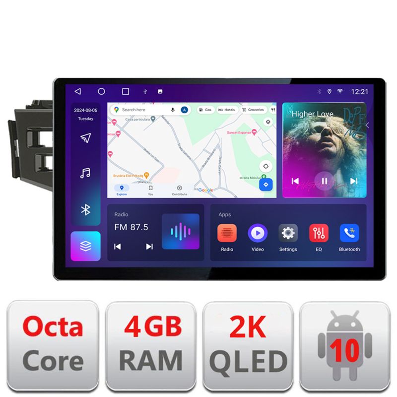 Navigatie dedicata Edonav Honda Fit 2014-2019, Ecran 2K QLED 13