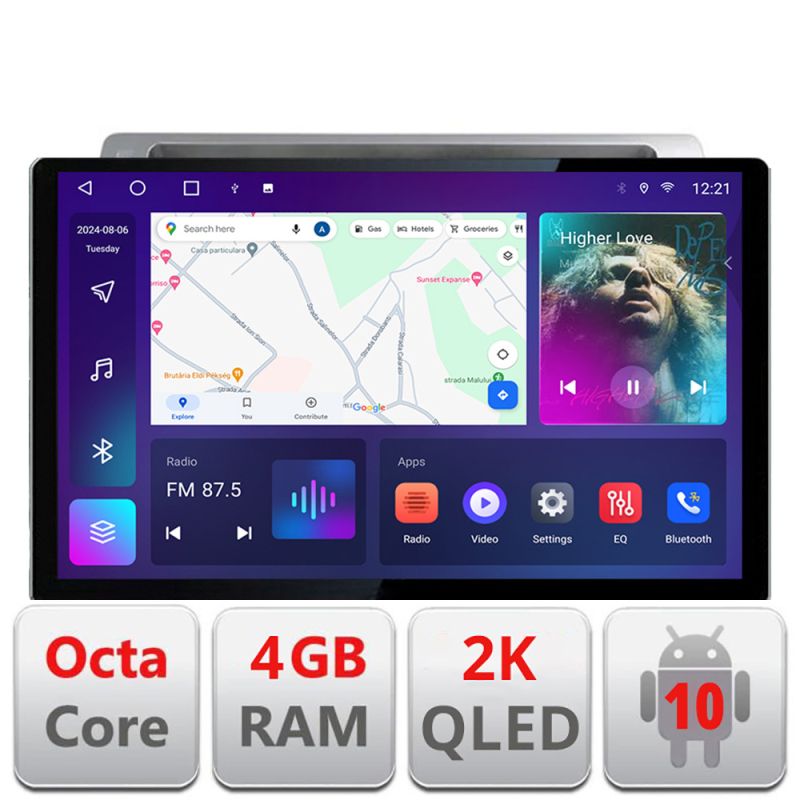 Navigatie dedicata Citroen C4 Quad Core N-088 Edonav ecran 13