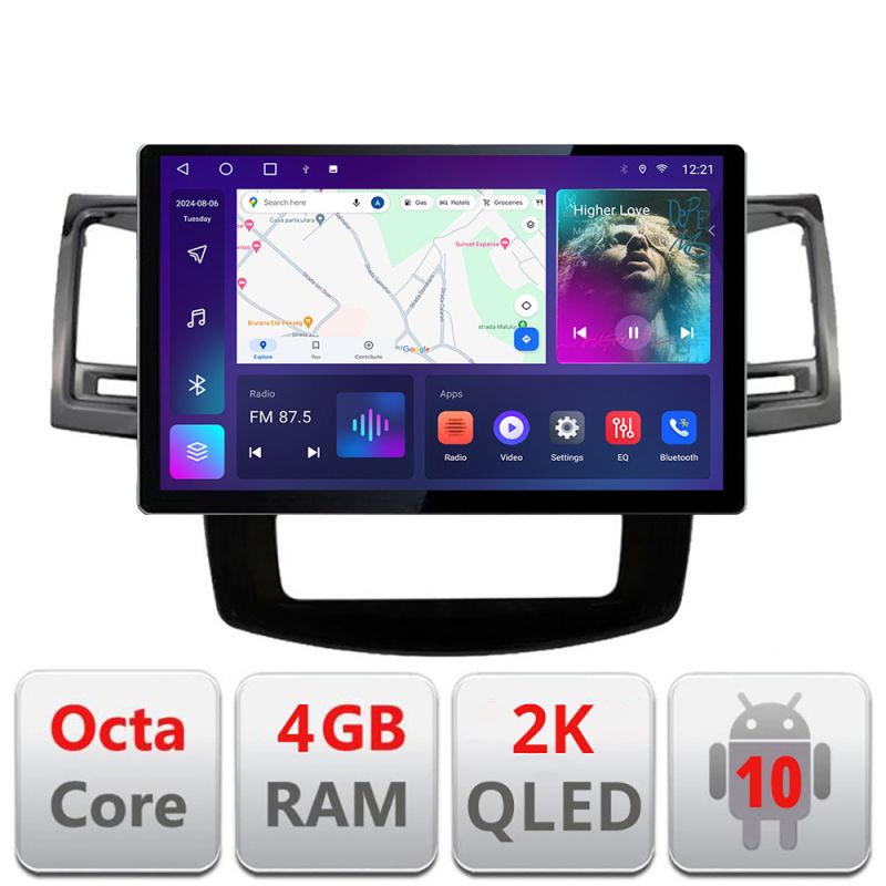 Navigatie dedicata Toyota Hilux 2008-2014 N-143 Edonav ecran 13