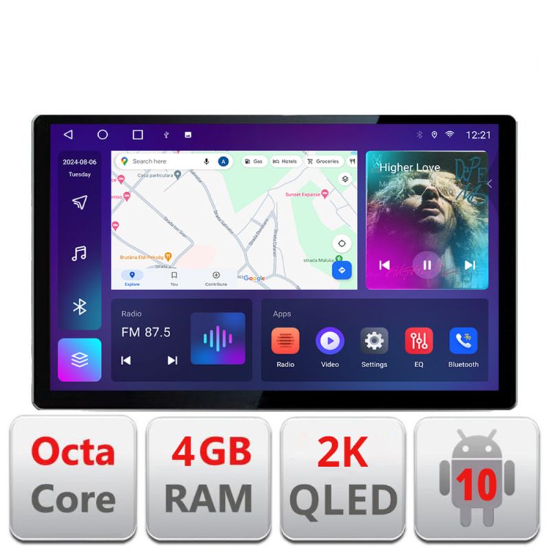 Navigatie dedicata Fiat BRAVO 2007-2014 N-BRAVO Edonav ecran 13