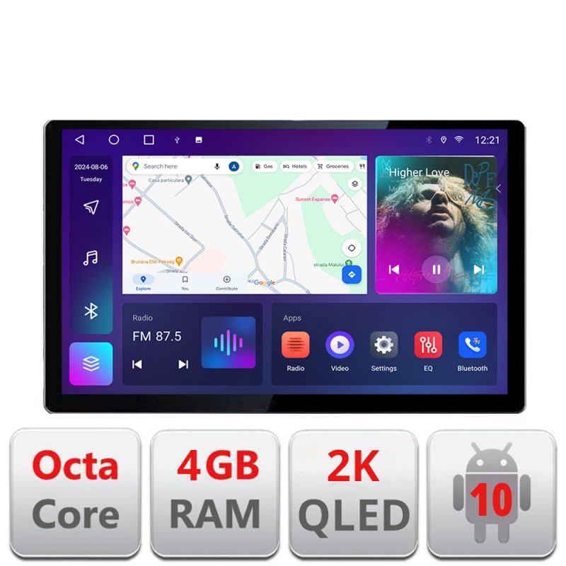 Navigatie dedicata Nissan Micra 2014-2019 Edonav ecran 13