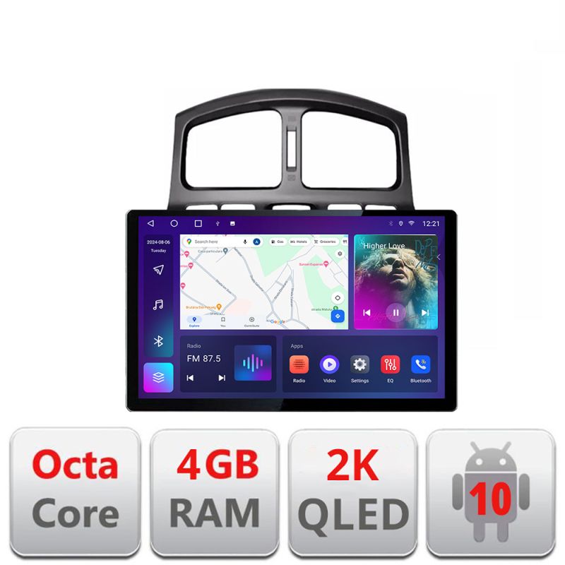 Navigatie dedicata Hyundai Santa Fe 2000-2006 Edonav ecran 13