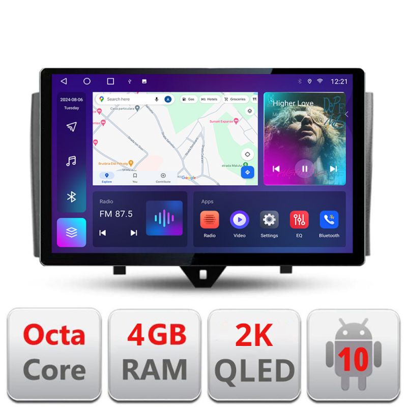 Navigatie dedicata Smart For Two 2010-2015 N-Smart10 Edonav ecran 13
