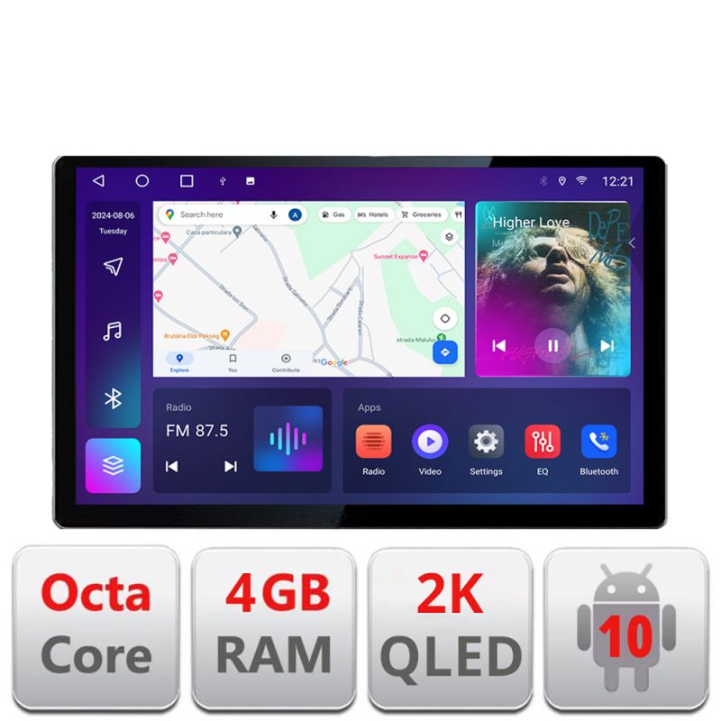 Navigatie dedicata Toyota Avensis 2009-2015 N-TY12 Edonav ecran 13