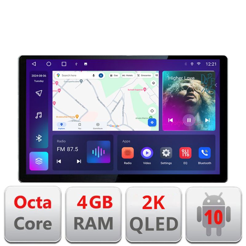 Navigatie dedicata Toyota 2DIN N-TY2DIN Edonav ecran 13