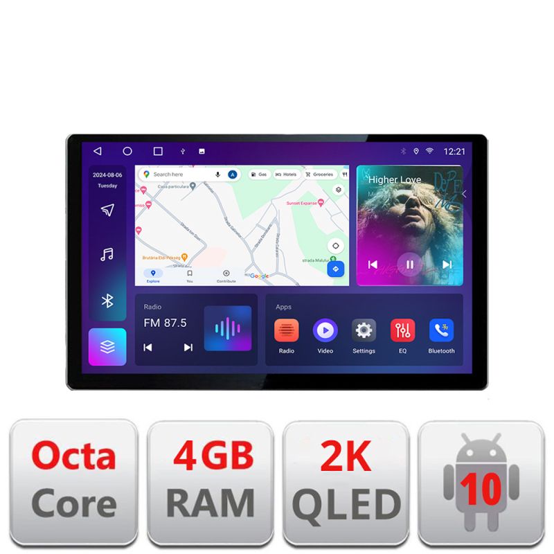 Navigatie dedicata Mercedes W204 2008-2012 N-W204 Edonav ecran 13