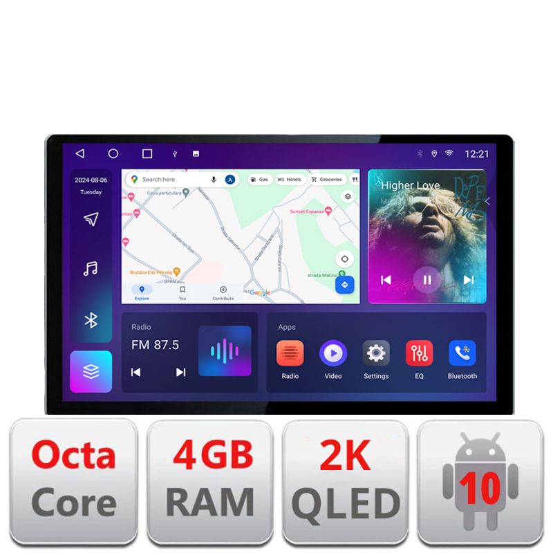 Navigatie dedicata Mercedes SL W230 2004-2011 N-W230 Edonav ecran 13
