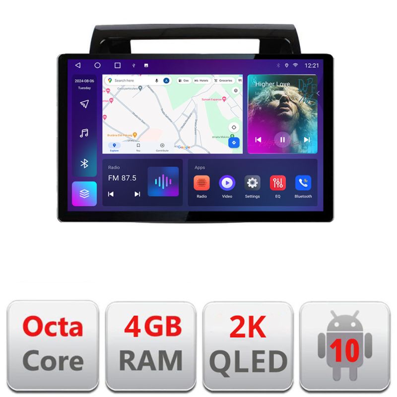 Navigatie dedicata Toyota LandCruiser 2008-2015 N-381 Edonav ecran 13