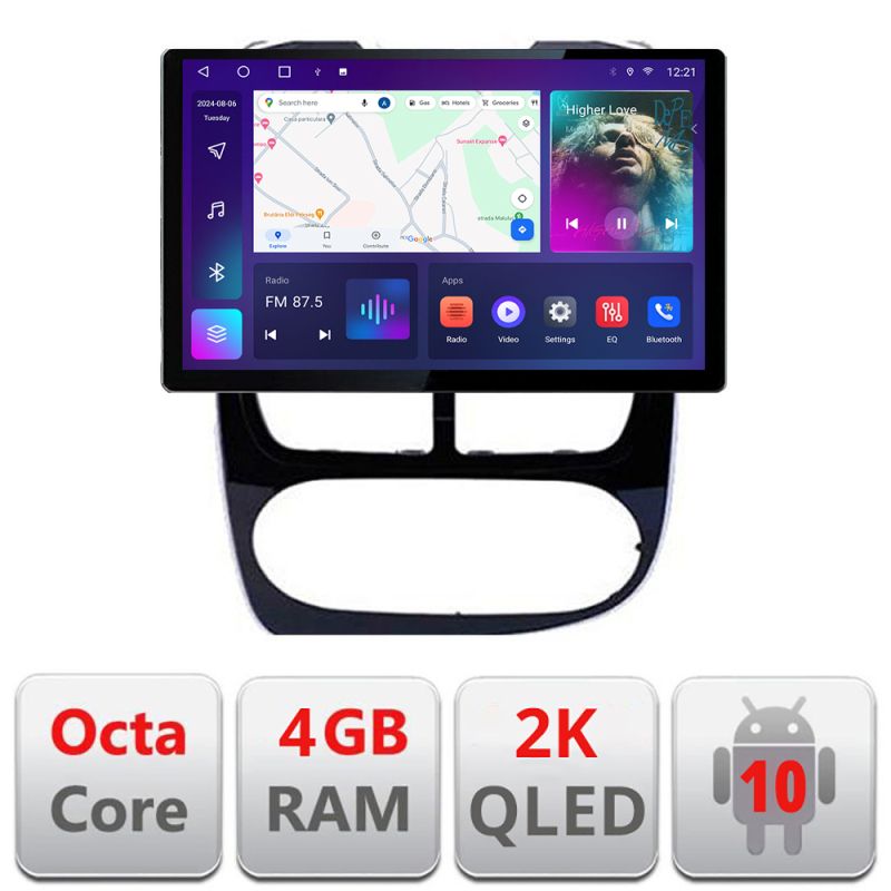 Navigatie dedicata Renault Clio 4 V1 N-467 Edonav ecran 13