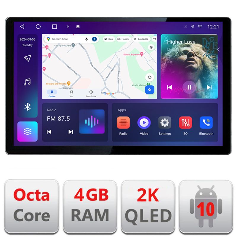 Navigatie dedicata Fiat 500L 2012-2017 N-500L Edonav ecran 13