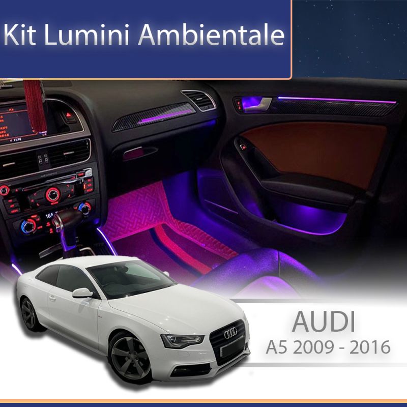 Lumini ambientale Audi A5 8K 2009-2016 set complet control telefon sau sistem original