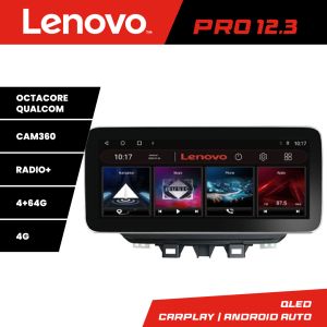 Navigatie Hyundai Tucson 2019 K-1135 Lenovo PRO 4+64 12.3 inch qled android 4G DSP gps internet 