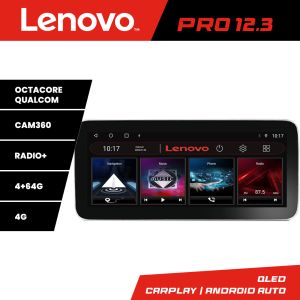 Navigatie Hyundai I40 K-i40 Lenovo PRO 4+64 12.3 inch qled android 4G DSP gps internet 