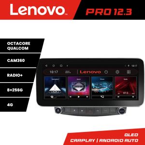 Navigatie Lexus IS 2005-2011 K- IS Lenovo PRO 8+256 12.3 inch qled android 4G DSP gps internet  C
