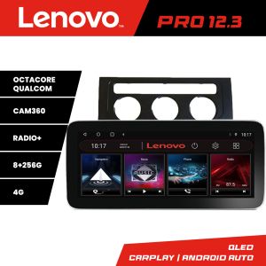 Navigatie VW Touran 2003-2009 clima automata K-touran2 Lenovo PRO 8+256 12.3 inch qled android 4G DSP gps internet et GPS WI
